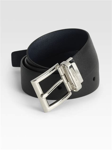 prada leather belts.